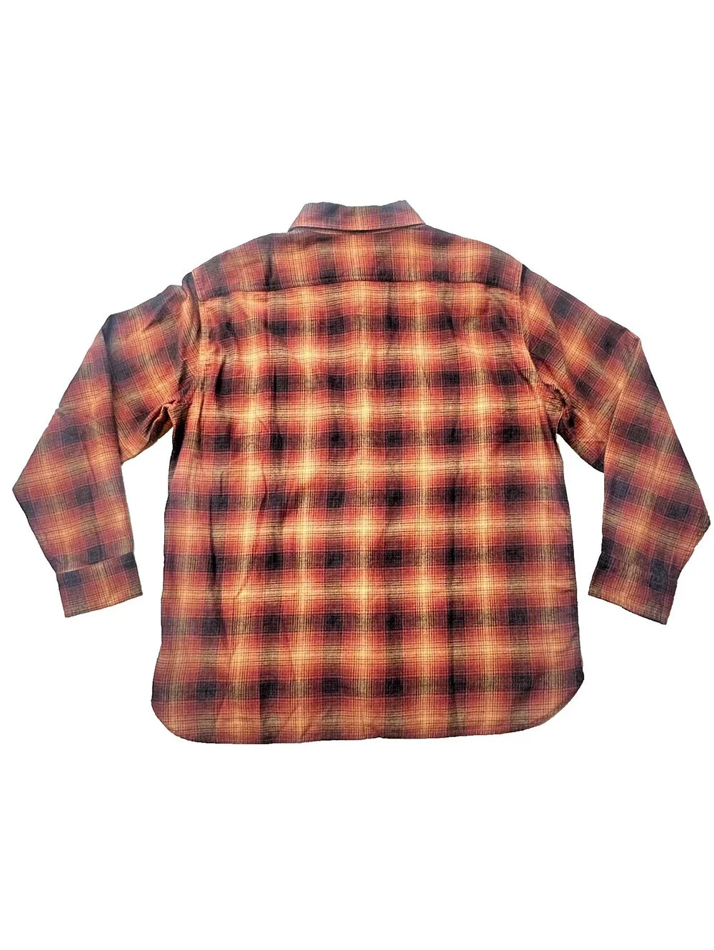 Levi’s Men’s Relaxed Fit Worker Shirt Size Large Russet Long Sleeve Button Up